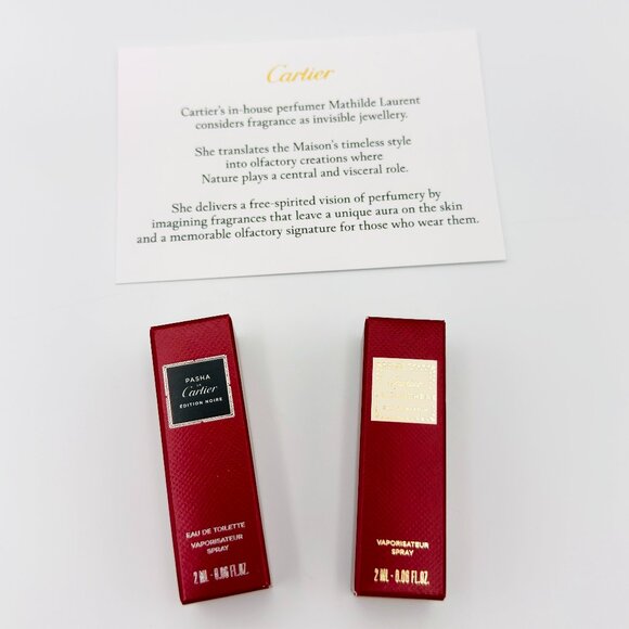 3768 CARTIER SET BUNDLE FRAGRANCES - Picture 1 of 4